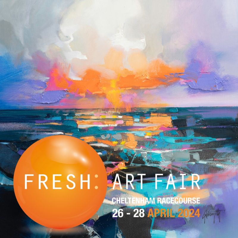 Next  event in the calendar is Fresh Art Fair Cheltenham 26 - 28 April